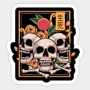 Life & Death Sticker